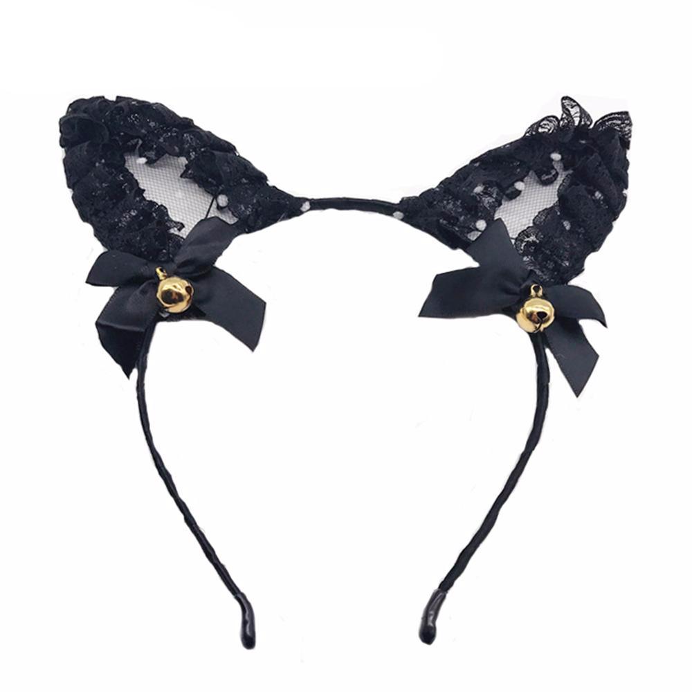 Lace Bells Rabbit Headband