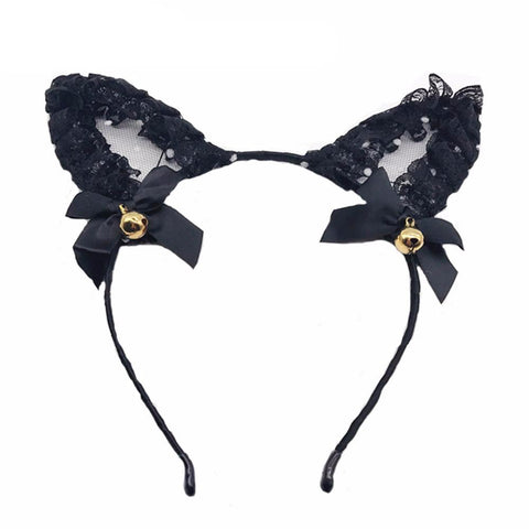 Lace Bells Rabbit Headband