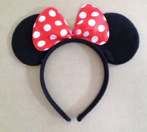 Minnie Mouse Ears Headband