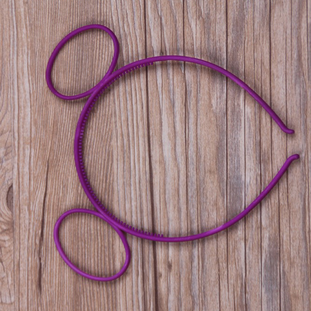12pcs Cute Round Cat Ears Headband