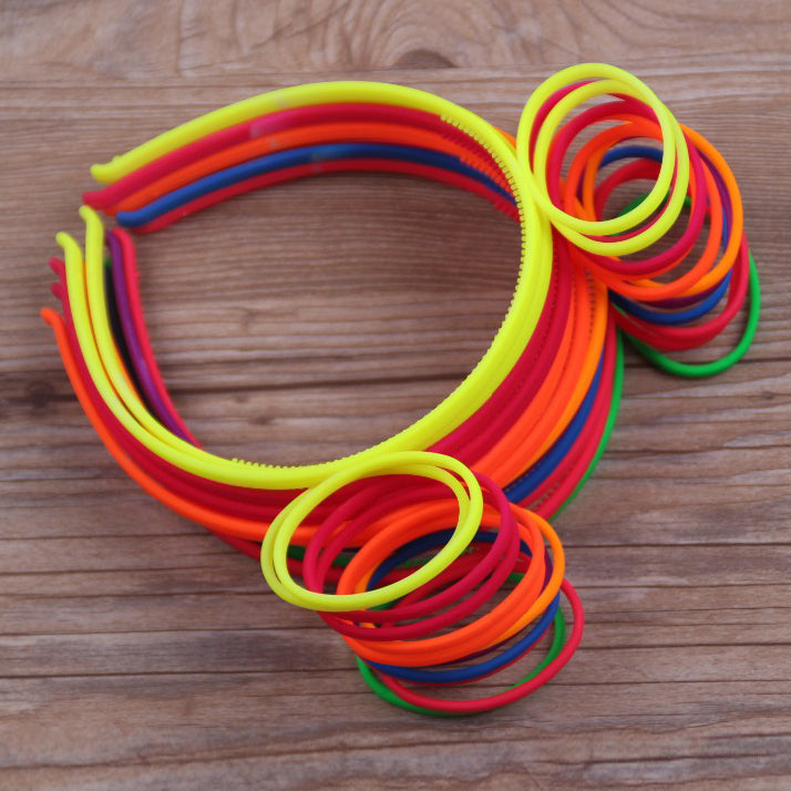 12pcs Cute Round Cat Ears Headband