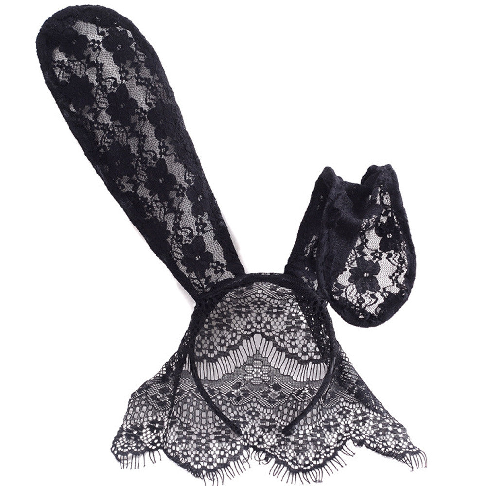 Mask Lace Ears Headband