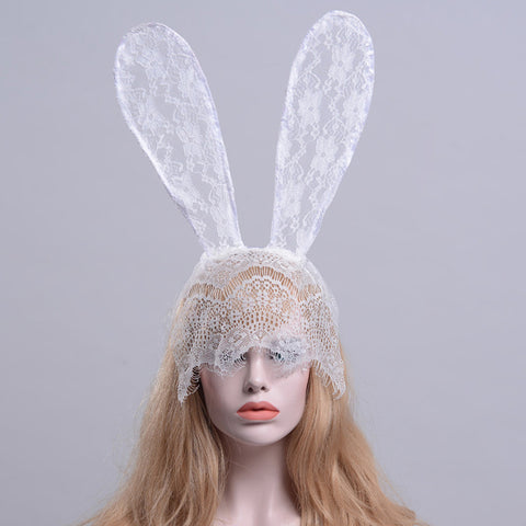 Mask Lace Ears Headband