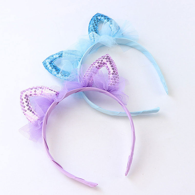 Cute Cat Ears Lace Headband