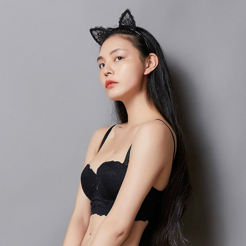 Fashion Lace Cat Headband