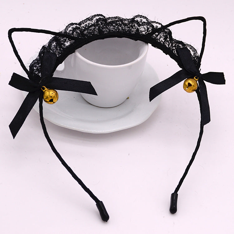 Fashion Lace Cat Headband