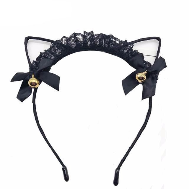 Lace Bells Rabbit Headband
