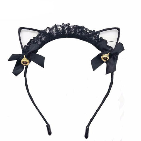 Lace Bells Rabbit Headband