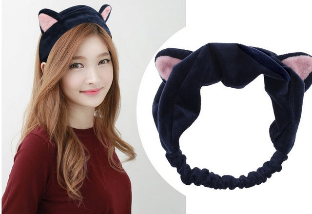 Velvet Cat Headband