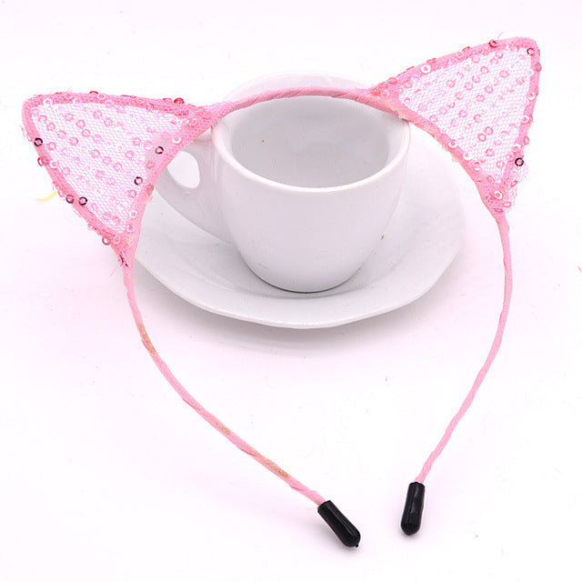 Fashion Lace Cat Headband