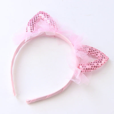 Cute Cat Ears Lace Headband