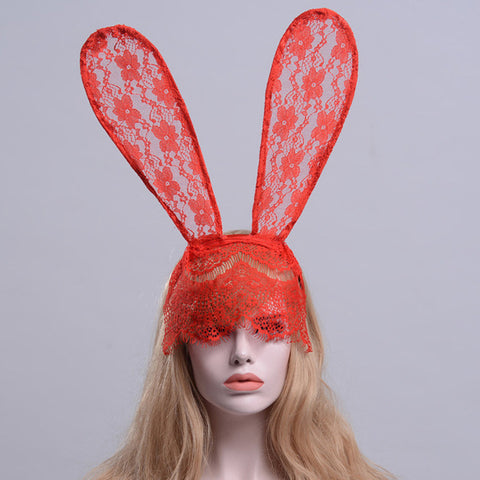 Mask Lace Ears Headband