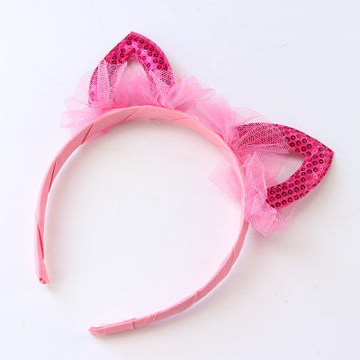 Cute Cat Ears Lace Headband