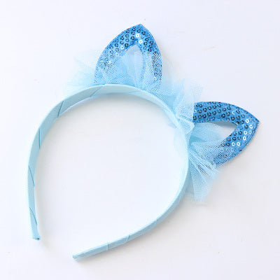 Cute Cat Ears Lace Headband