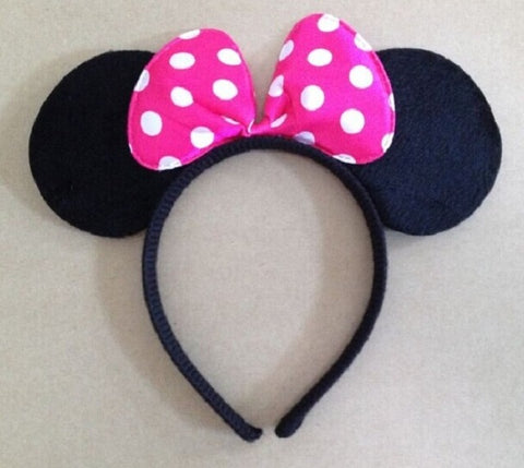 Minnie Mouse Ears Headband