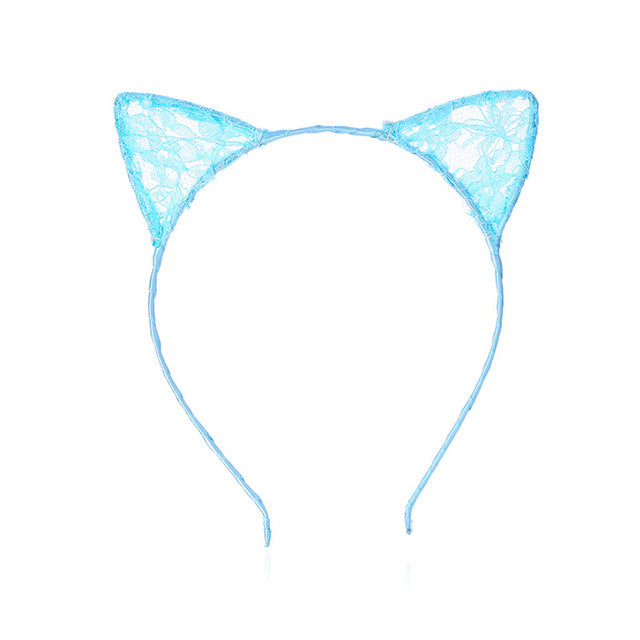 Lazy Cat Ears Headband