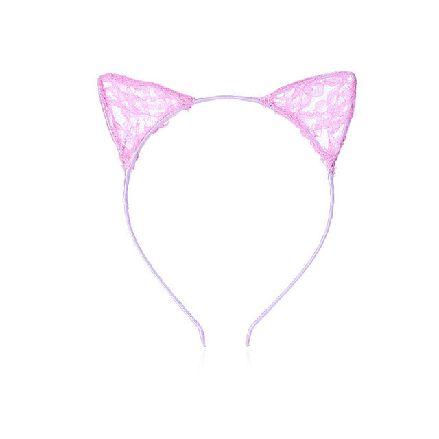 Lazy Cat Ears Headband