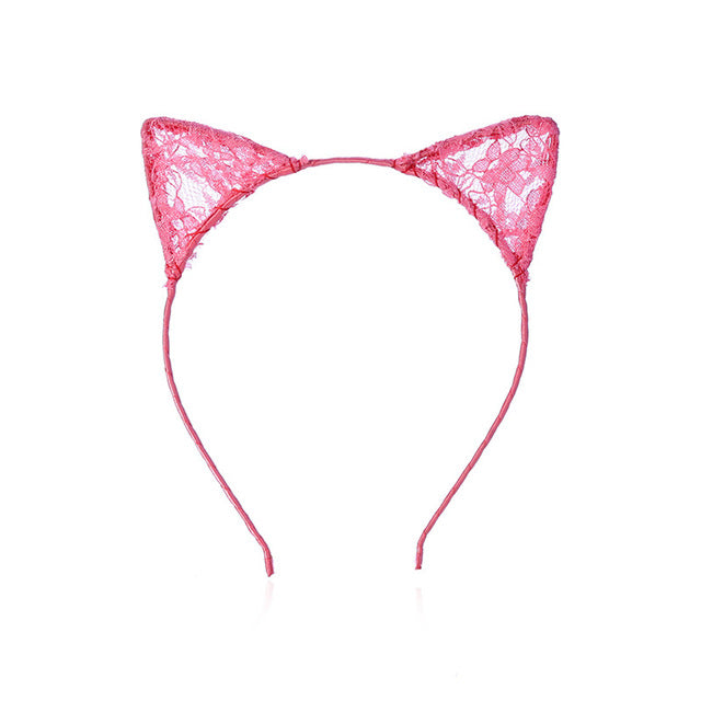 Lazy Cat Ears Headband