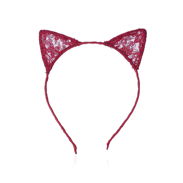 Lazy Cat Ears Headband